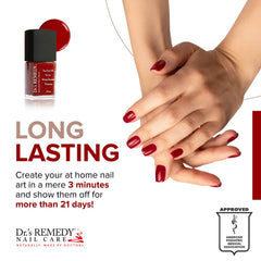 Dr.'s Remedy RESCUE Red close-up label highlighting doctor-formulated natural ingredients