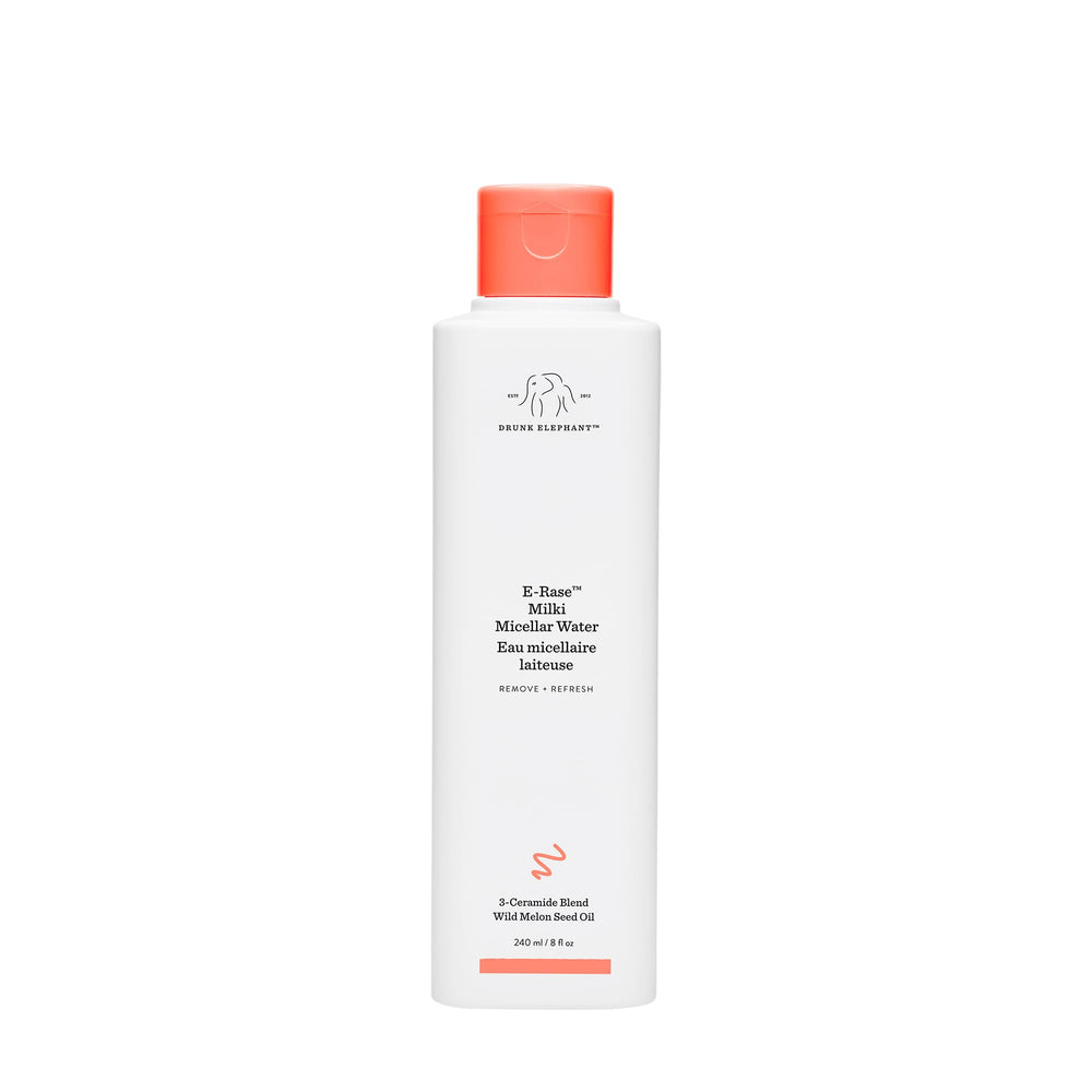Drunk Elephant front bottle view showing clean packaging and gentle cleanser benefit