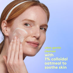 Close-up of Drunk Elephant cream texture showing gentle, low-lather formula