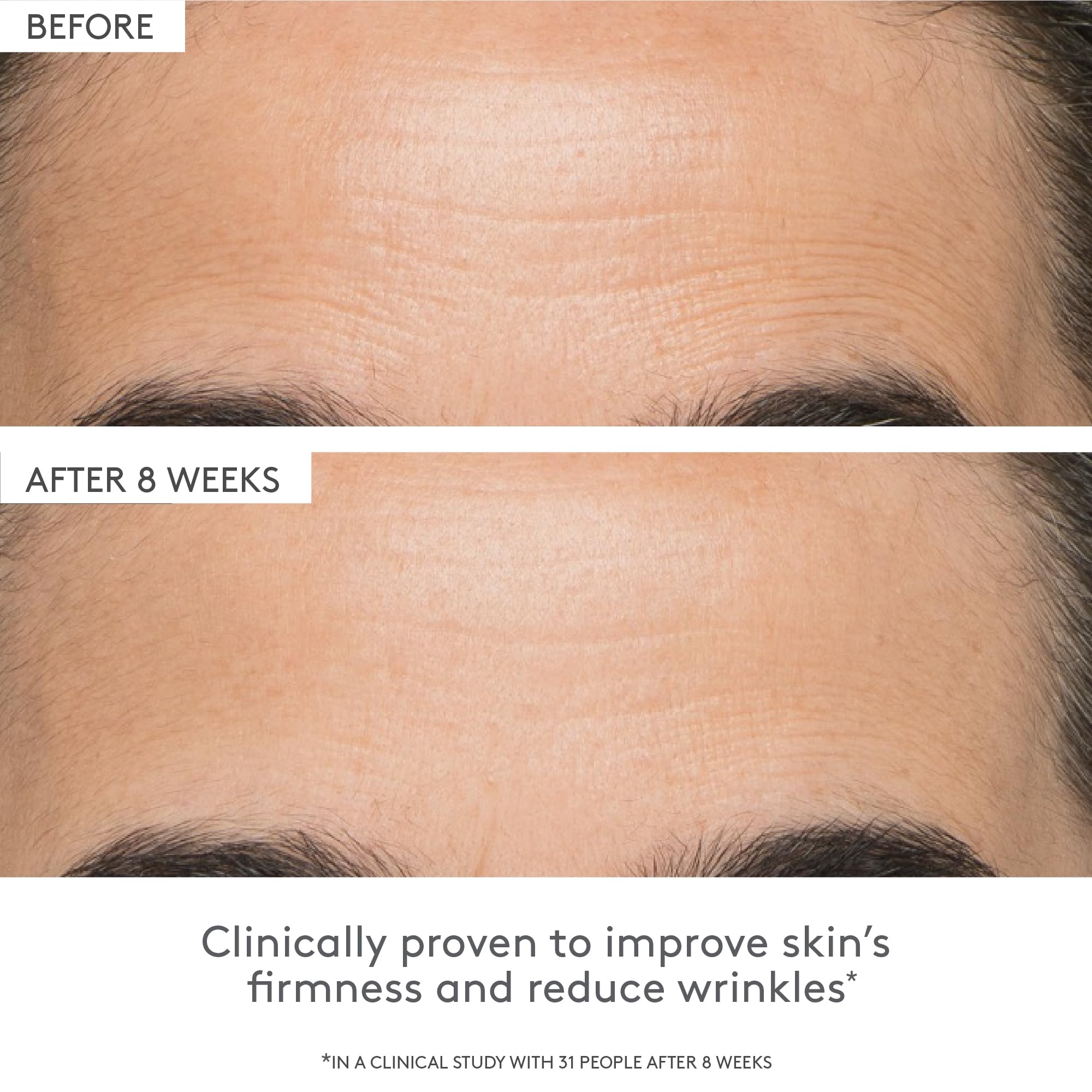 Drunk Elephant Protini close-up on peptides and formulation indicating firming benefit
