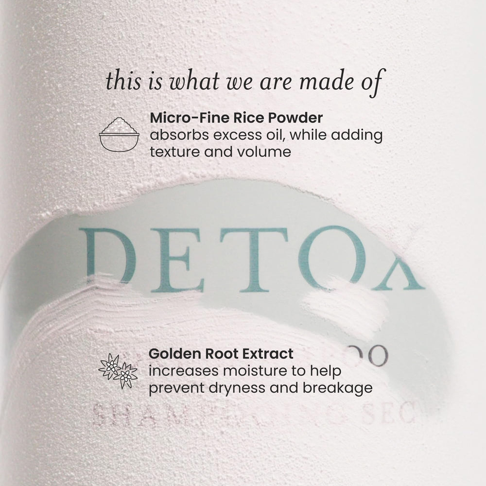 Drybar Detox before-and-after root lift demo highlighting volume and oil removal