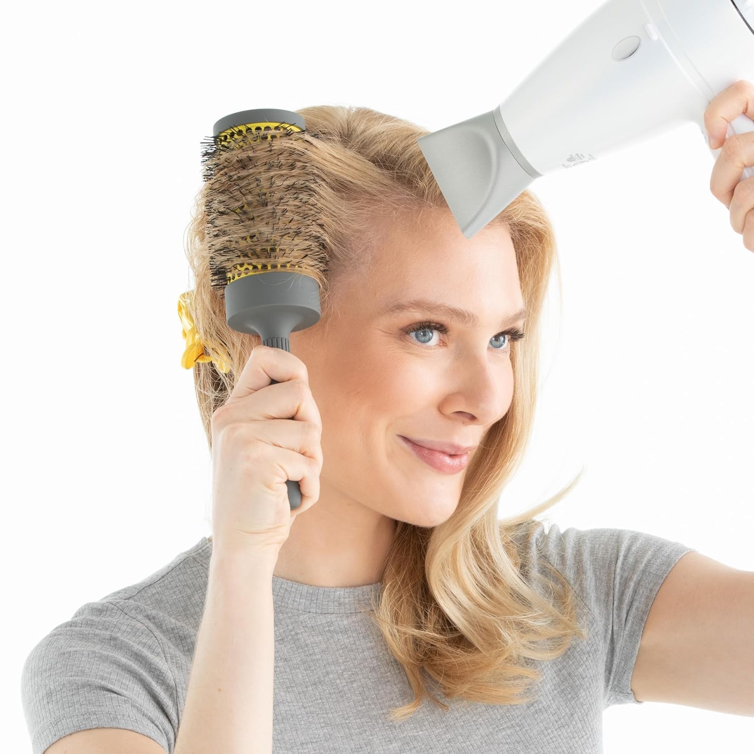 Drybar ceramic vented barrel close-up highlighting even heat distribution