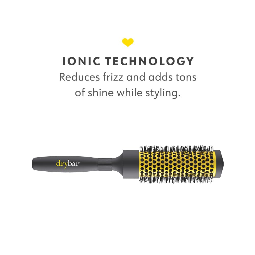 Drybar Half Pint bristles detail demonstrating tension and secure hair grip for styling