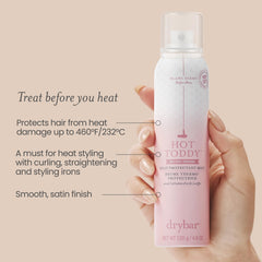 Drybar Hot Toddy close-up nozzle detail for precise application benefit