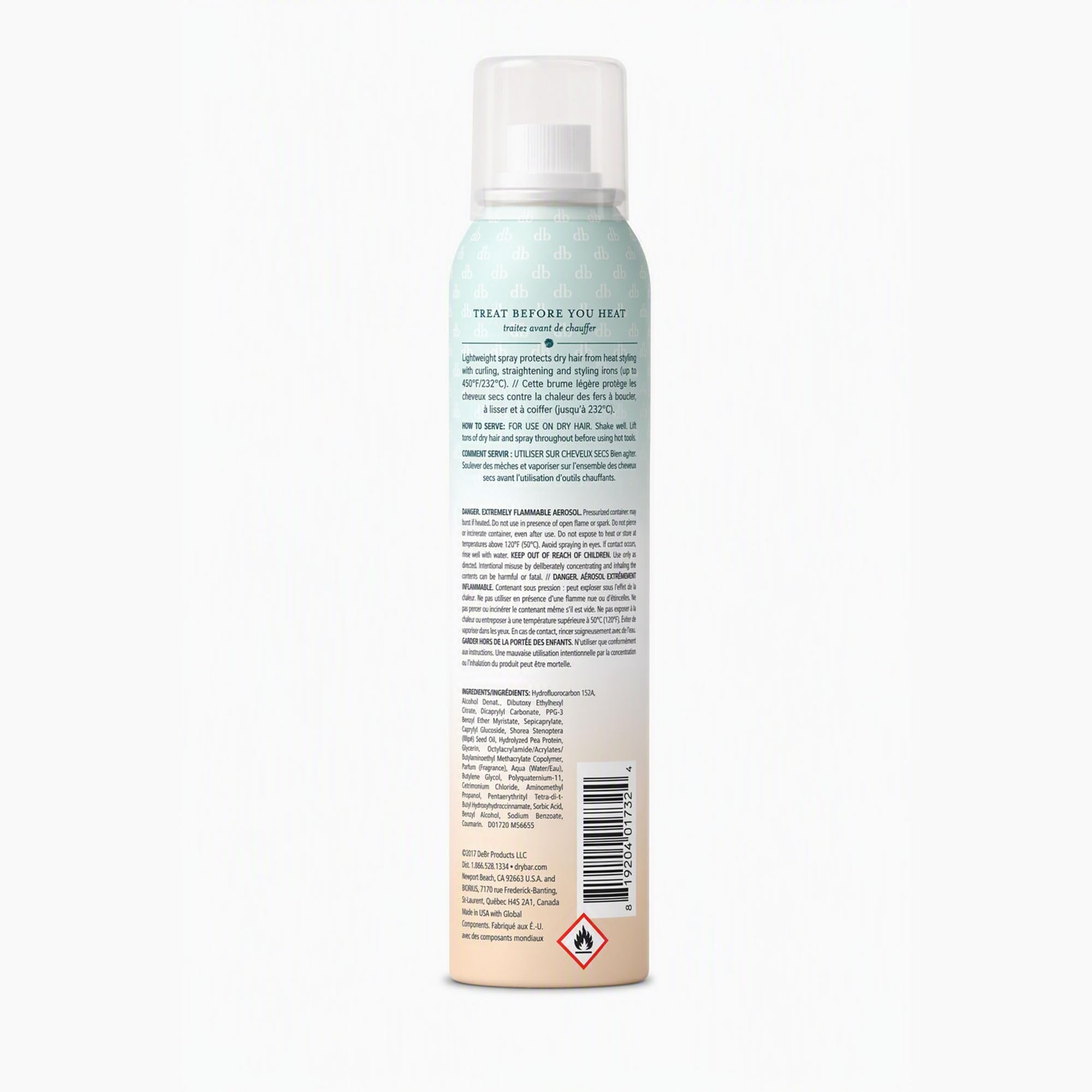 Marula oil and rice protein visual next to Drybar Hot Toddy indicating strengthening benefit