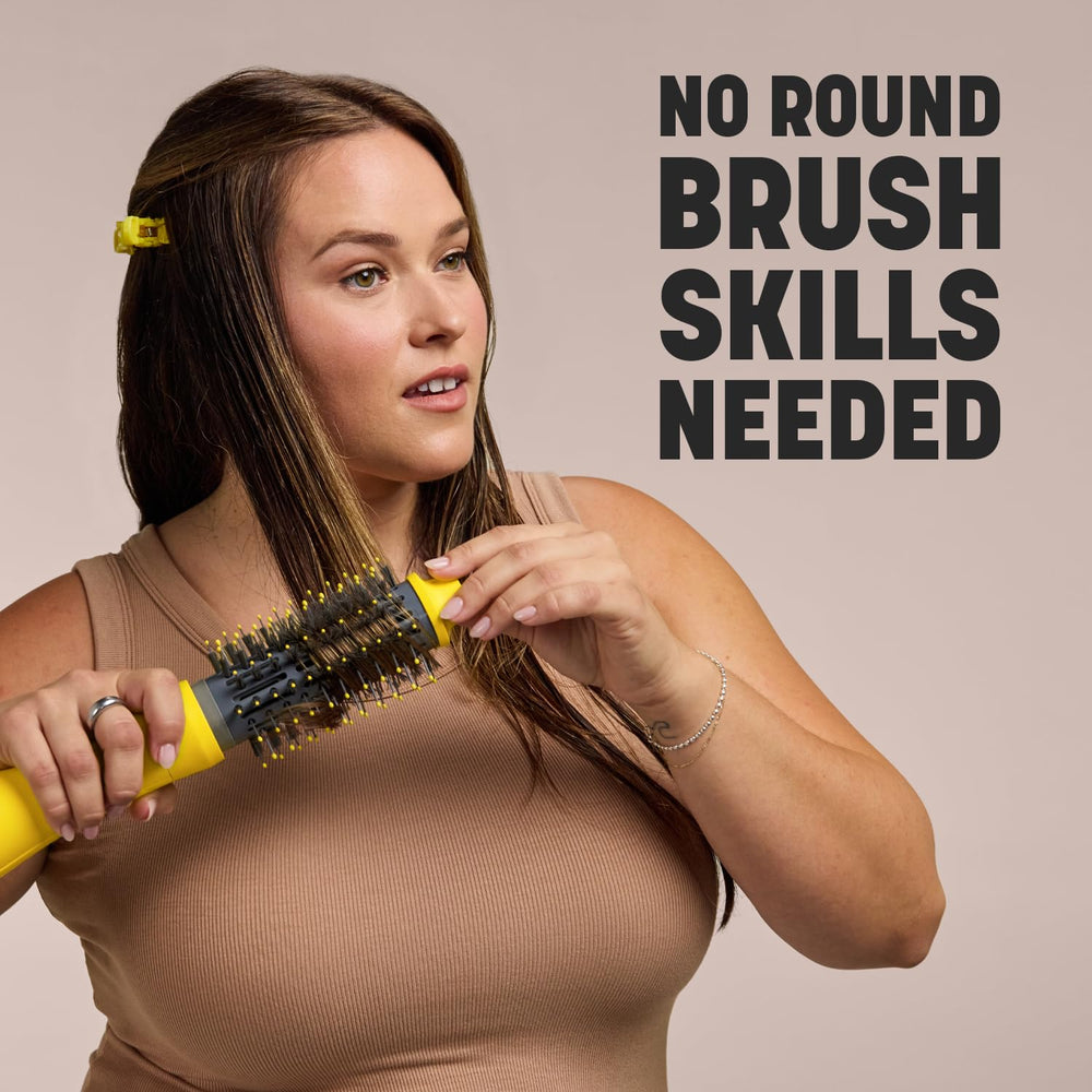 Drybar Triple Shot attachments laid out to show three styling options and convenience