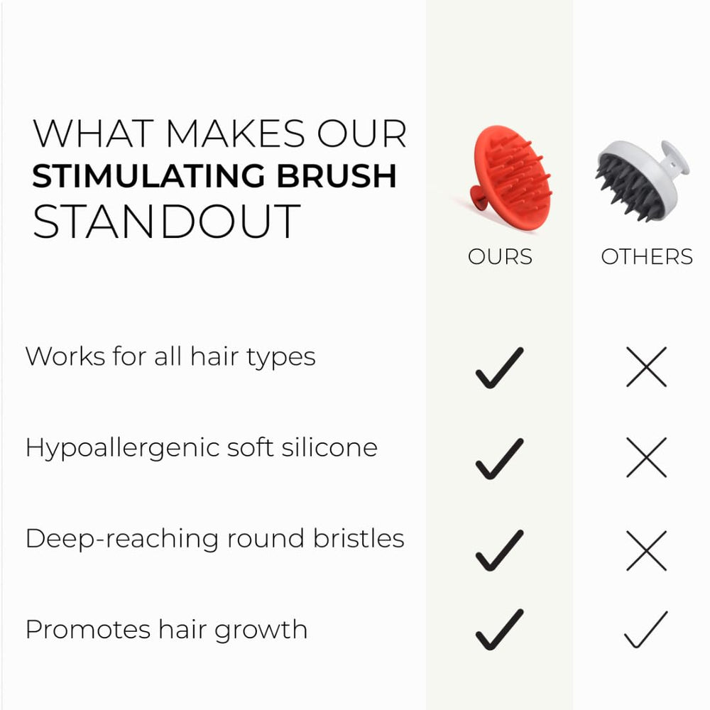 ds labs brush in shower illustrating water-resistant use and improved lather