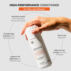 ds labs shampoo pouring clear lather to remove buildup gently