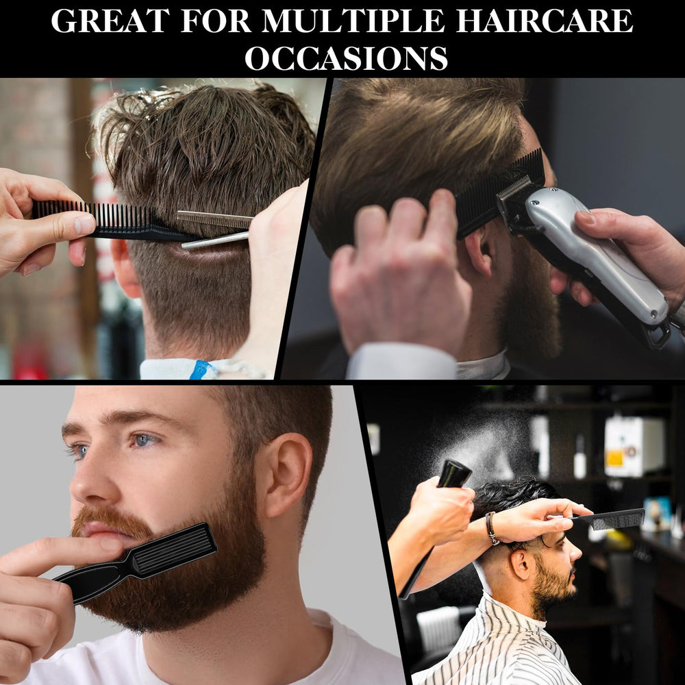 DUAIU clipper comb beside clippers showing professional shaping benefit