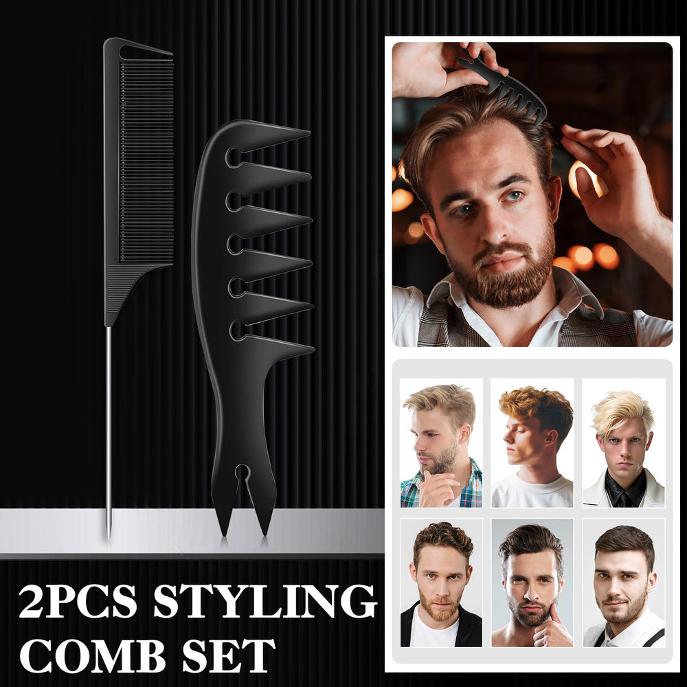 DUAIU rat tail comb sectioning hair precisely for accurate parting