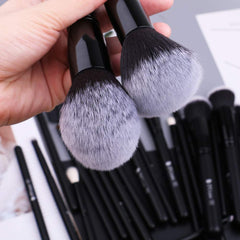 DUcare array of eye brushes arranged to show variety and precise application