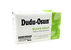 Dudu-Osun stacked 5.3 oz bars demonstrating quantity and uniform sizing for businesses