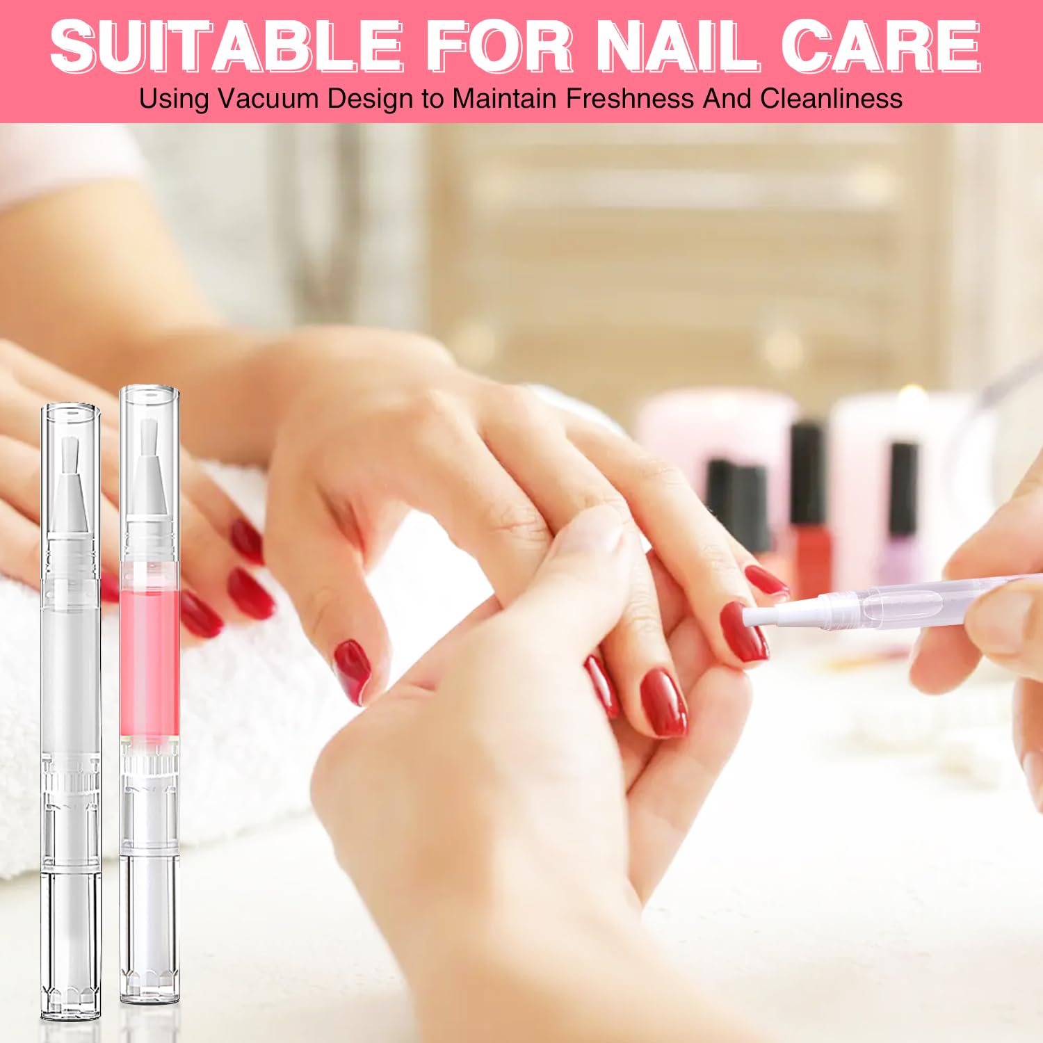 DupakSYS brush tip close-up showing soft applicator for precise, even coverage