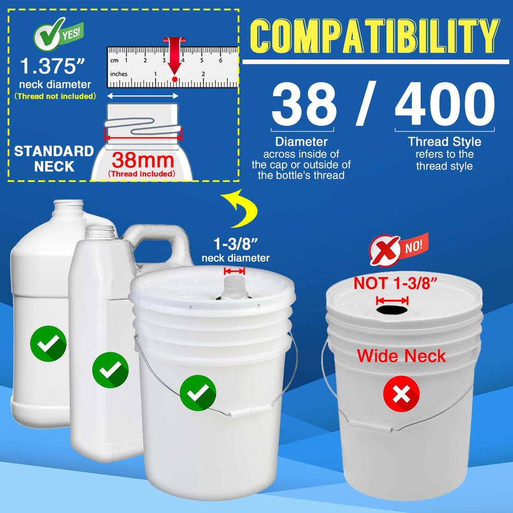 DupakSYS pump with 50cm extended tube reaching bottom of a tall container for easy access