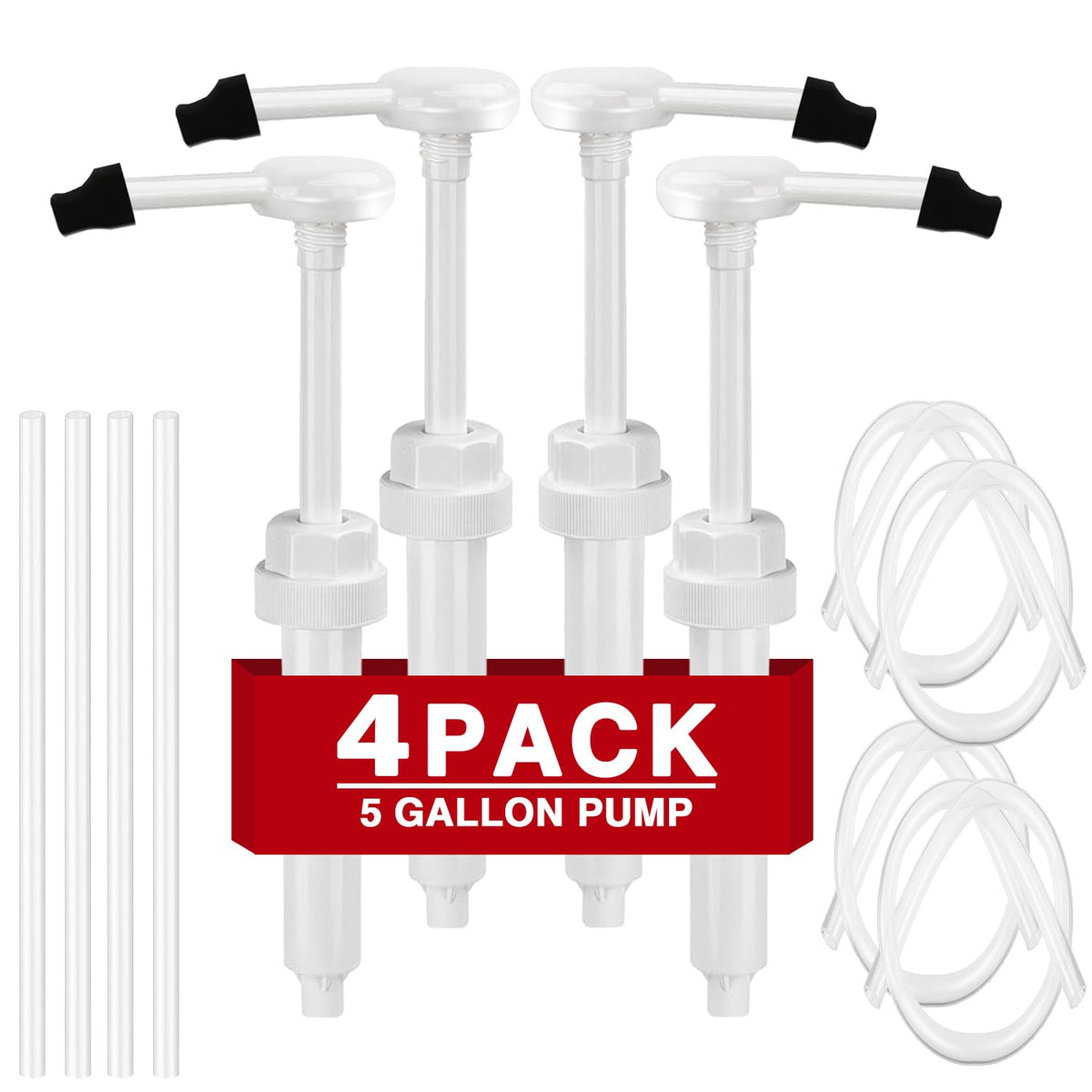 DupakSYS front packaging showing four pump dispensers and accessories for bulk dispensing