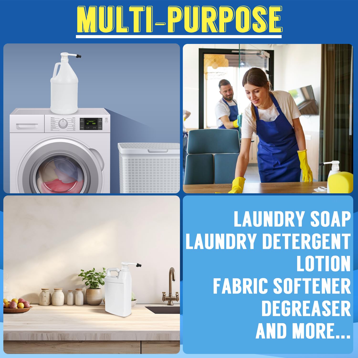 DupakSYS in-use dispensing soap from bulk jug for clean, measured one-ounce portions