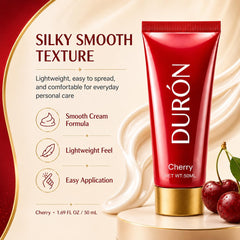 Duron Crema texture close-up demonstrating smooth spreadable hydration