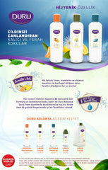 Duru bottle in bathroom setting showing freshness benefit for rooms