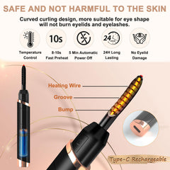 Dust2Oasis curler held in hand illustrating scale and comfortable grip for travel