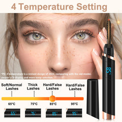 Dust2Oasis heating element closeup showing curved head for even curling