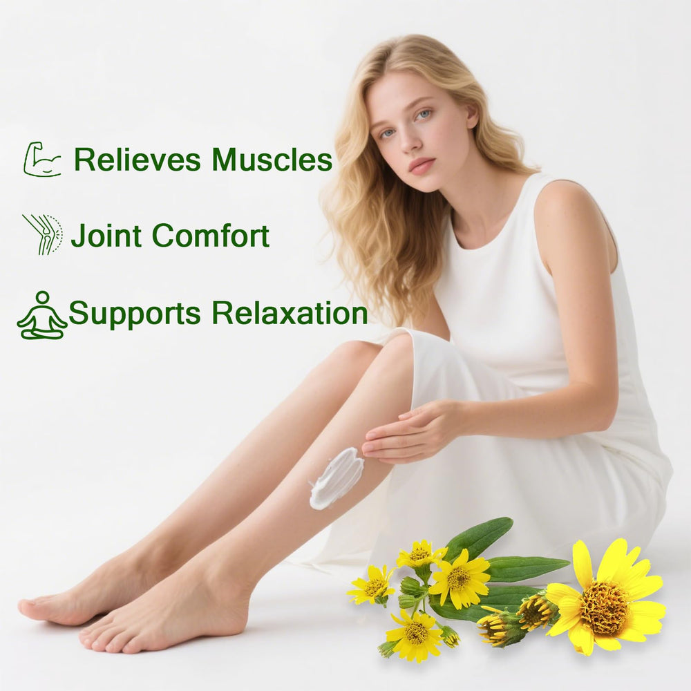 DYALE label close-up showing arnica MSM magnesium ingredient benefits