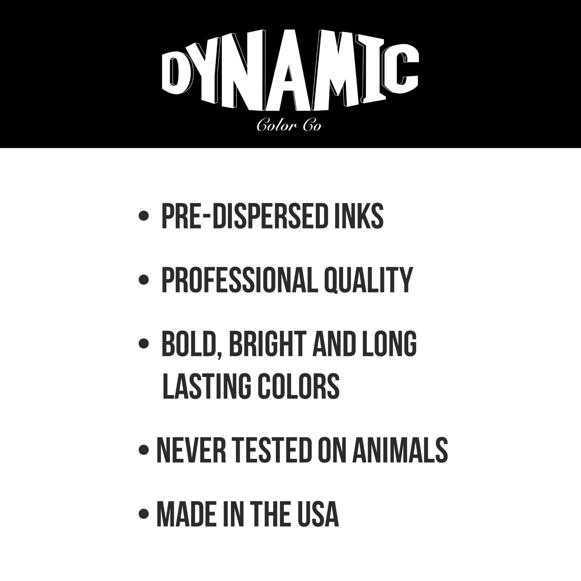 Dynamic Color Co color swatches on skin illustrating vibrant, blendable shades