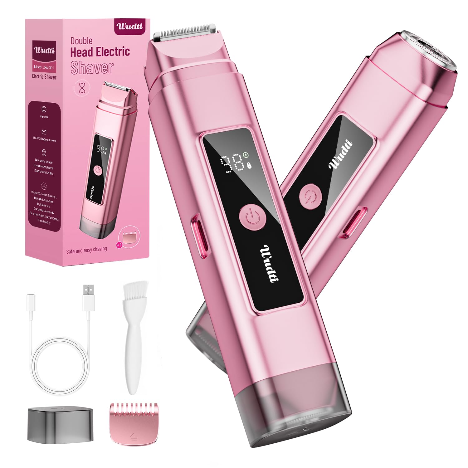 Dynooper front view of trimmer showing compact design and controls for easy handling