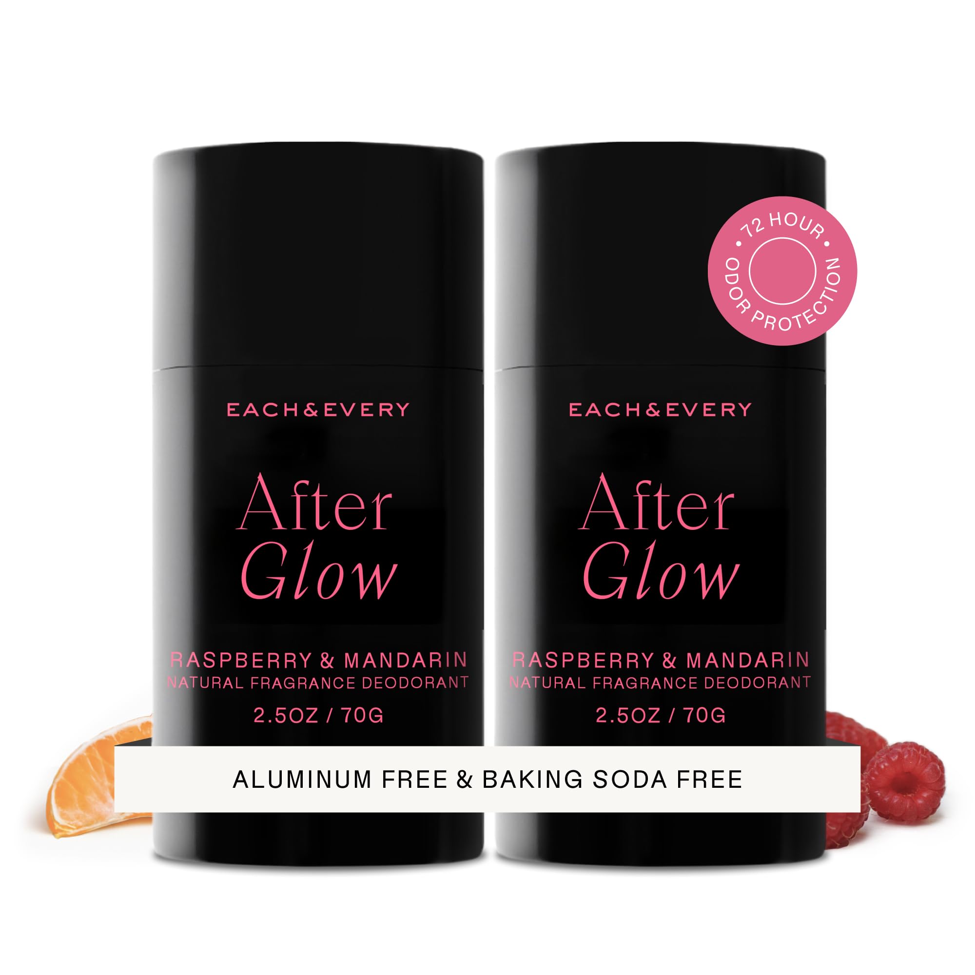 Each & Every front view of two-pack showing packaging and scent for natural protection