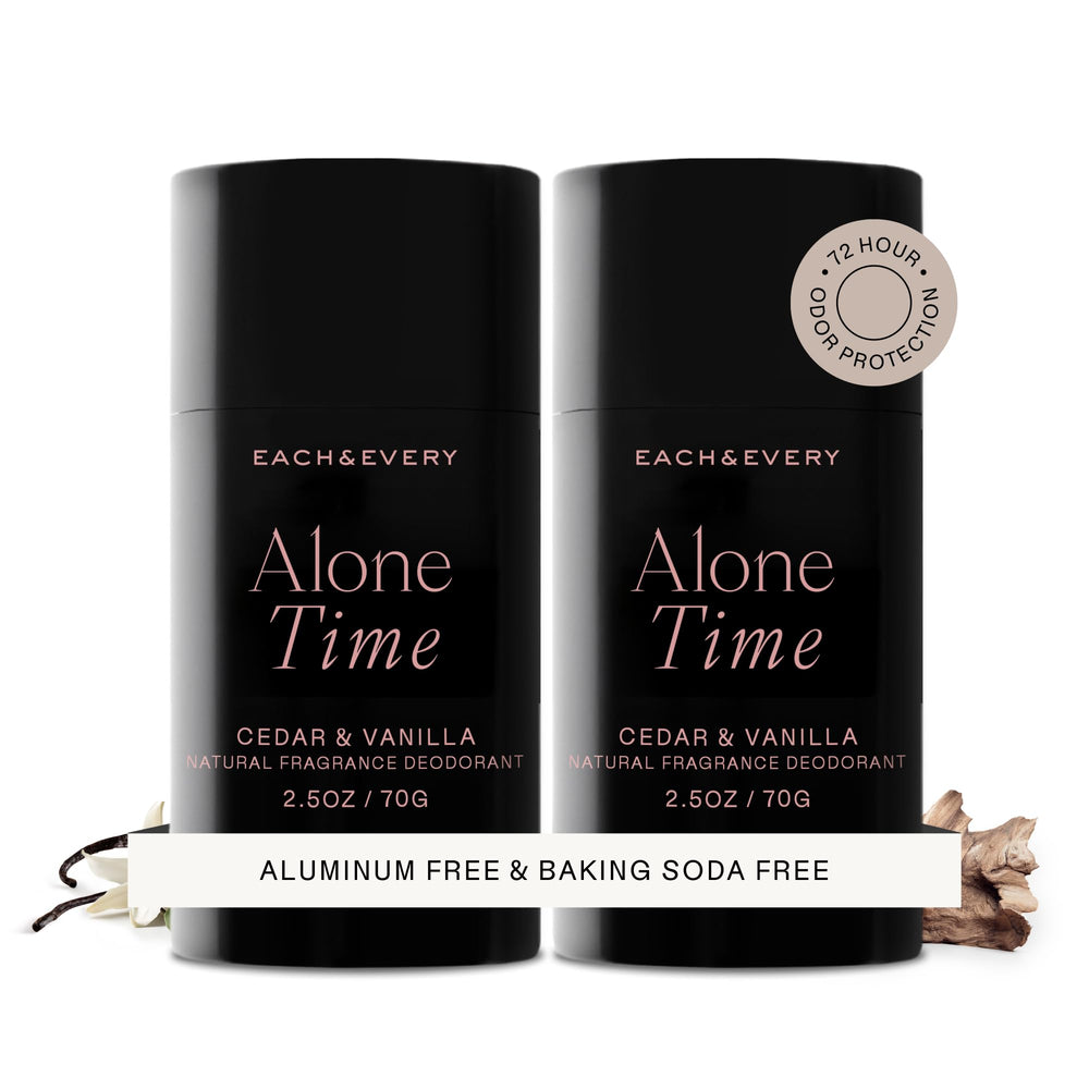 Each & Every front packaging showing two-pack and branding for clean confidence