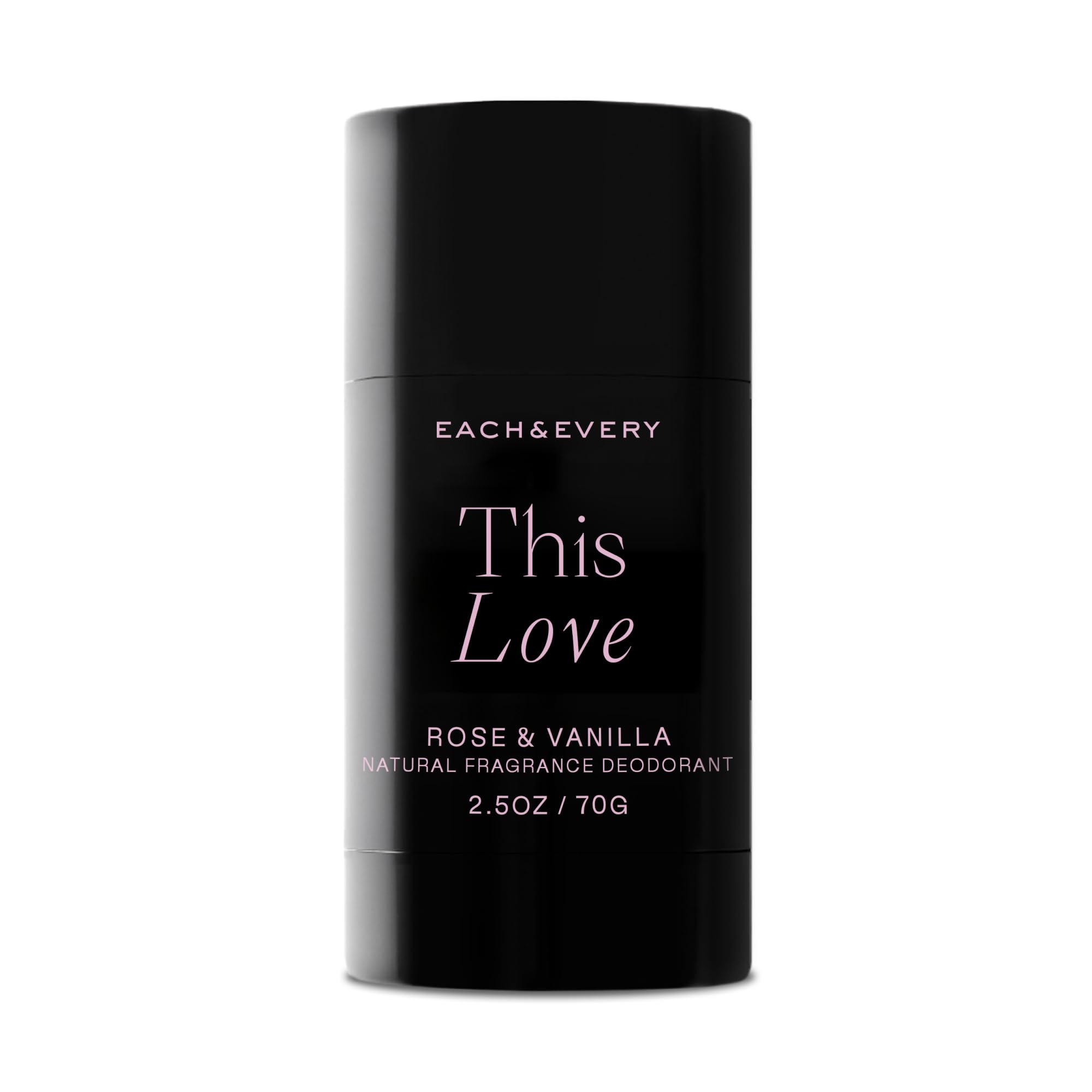 Each & Every front stick packaging showing clear brand and scent, communicates clean protection