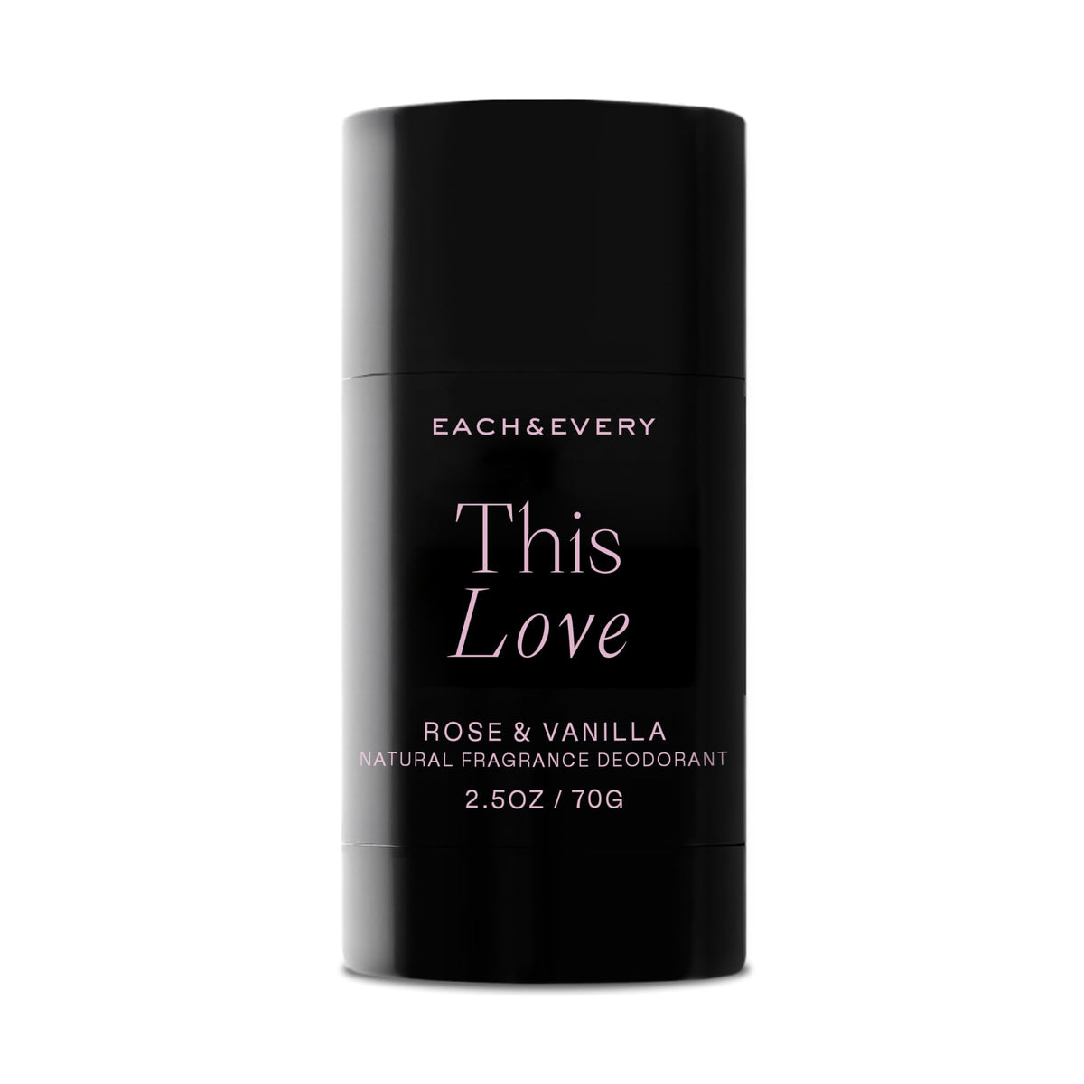 Each & Every front stick packaging showing clear brand and scent, communicates clean protection