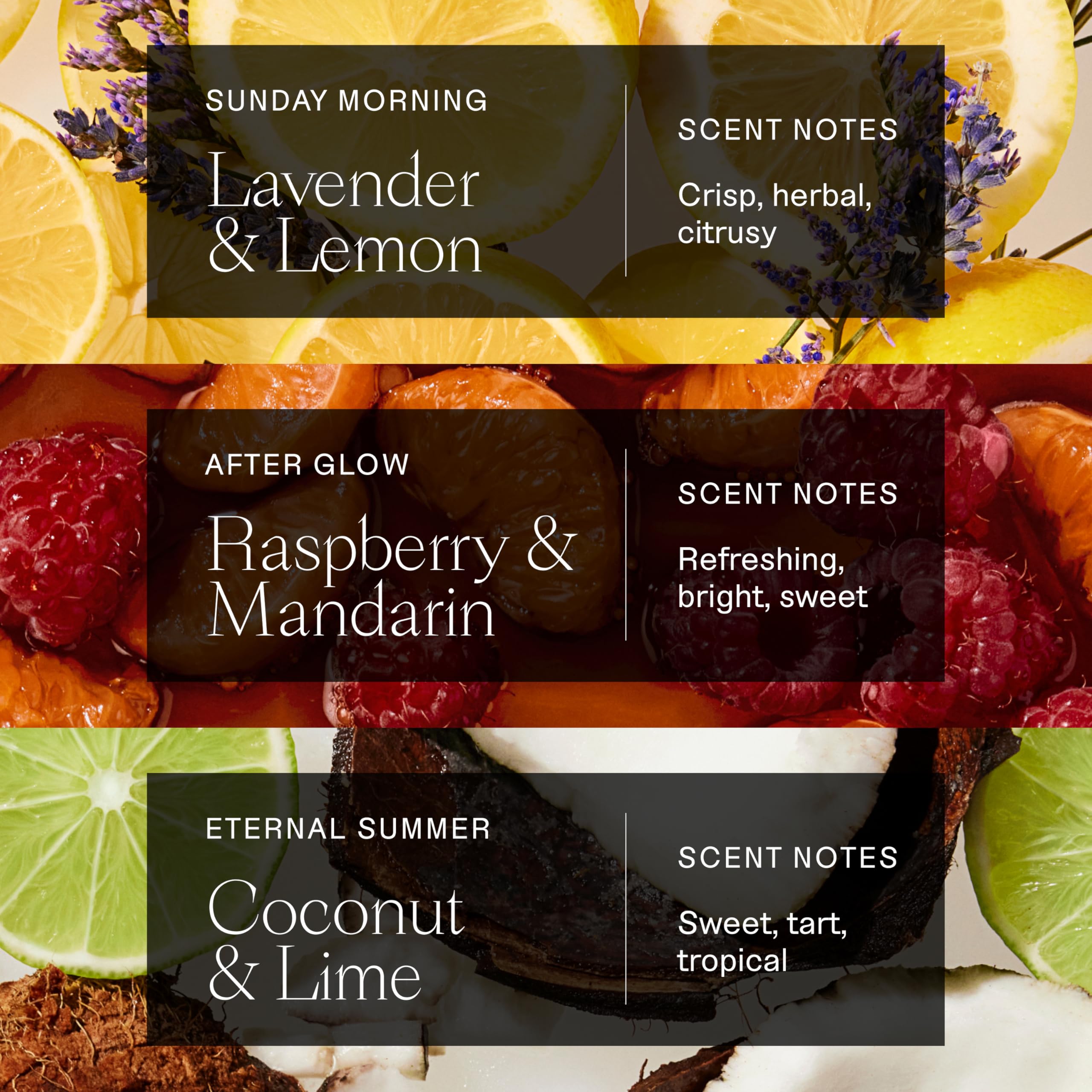 Each & Every Sunday Morning stick showing lavender and lemon scent for calm freshness