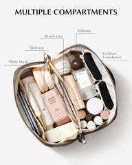 EACHY clear TPU brush compartment close-up keeping brushes separated and hygienic