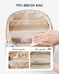 EACHY interior close-up pockets highlighting neat separation and protection