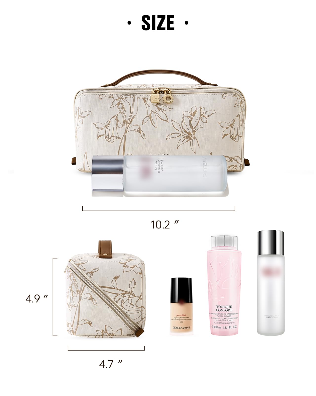 EACHY middle compartment expanded for extra storage capacity