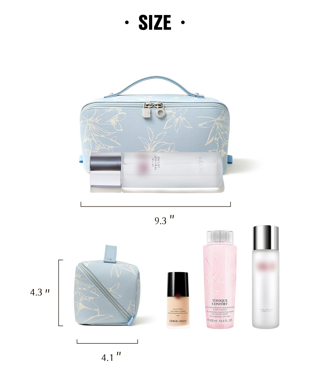 EACHY bag packed inside suitcase demonstrating travel-ready protection