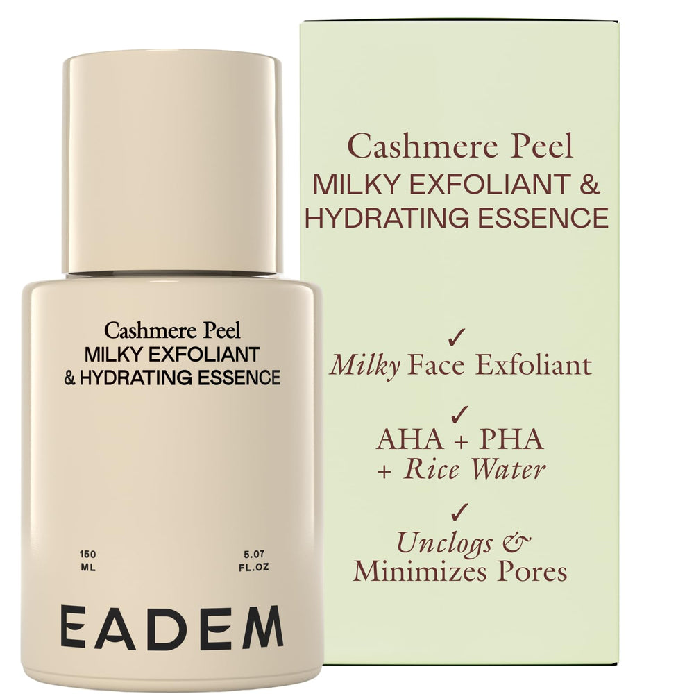 EADEM front packaging showing milky rice toner benefits