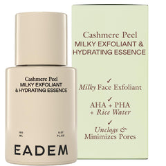 EADEM front packaging showing milky rice toner benefits