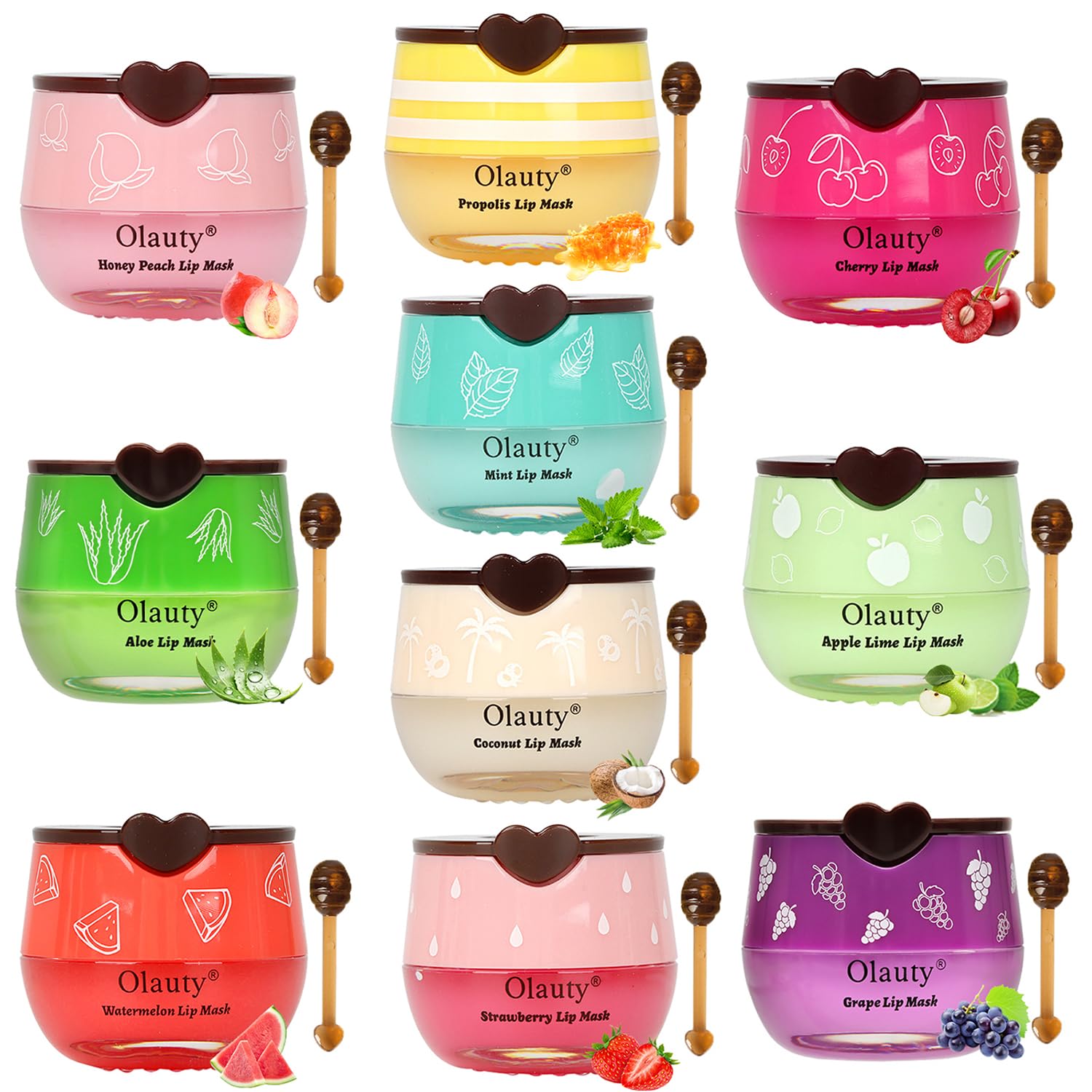 Eakroo honey pot set front view showing charming packaging and convenient travel benefit