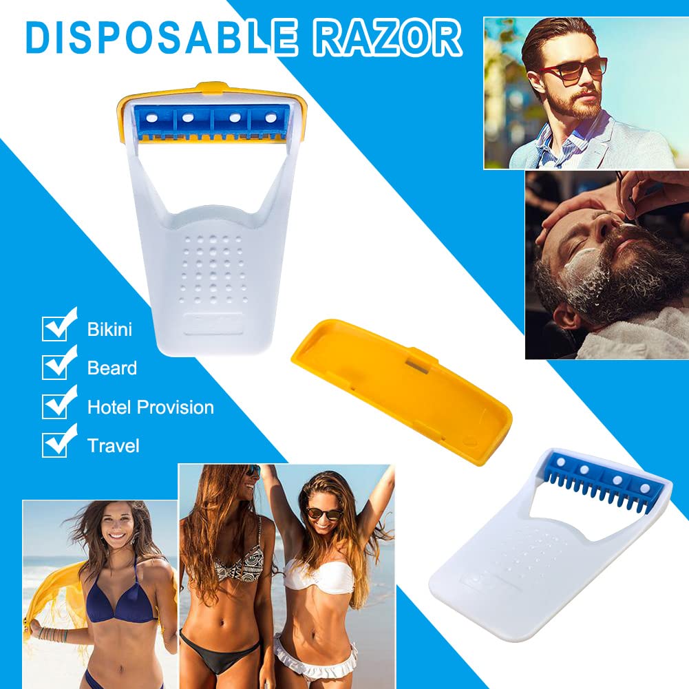 EAPC razor in use shaving lower leg demonstrating precise touch-up benefit