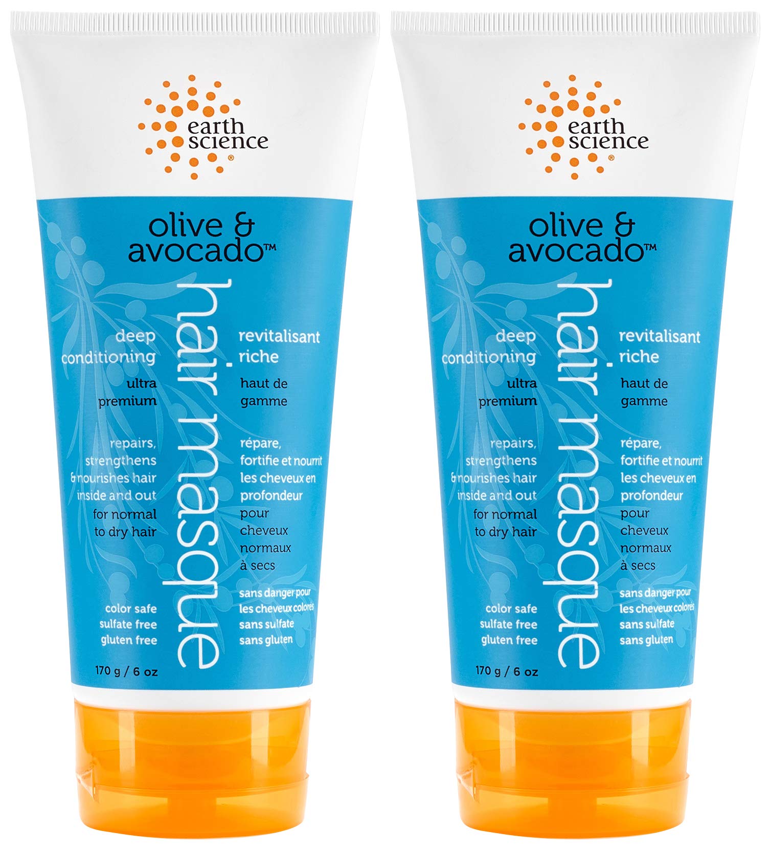 Earth Therapeutics jar front packaging showing label and size, clear benefits