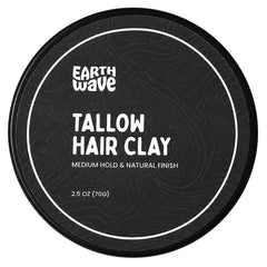 Earth Wave front tin showing label and compact 2.5 oz size for travel