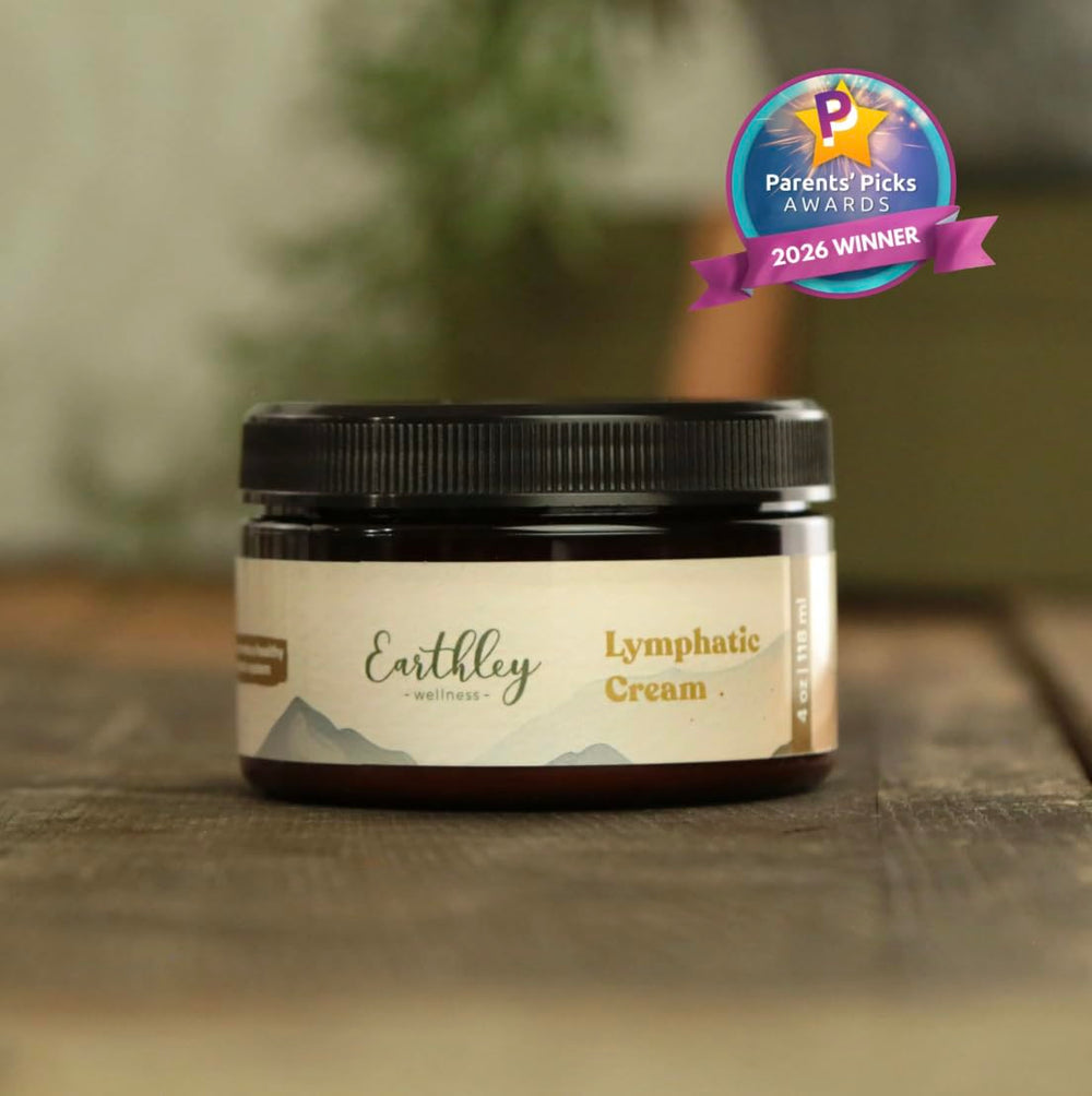 Earthley Wellness 8 oz jar beside common objects for accurate size reference