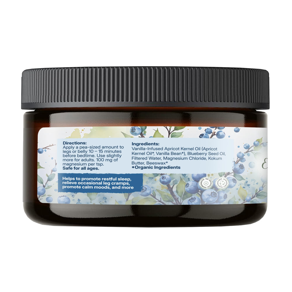 Earthley Wellness lotion creamy texture close-up demonstrating fast absorption