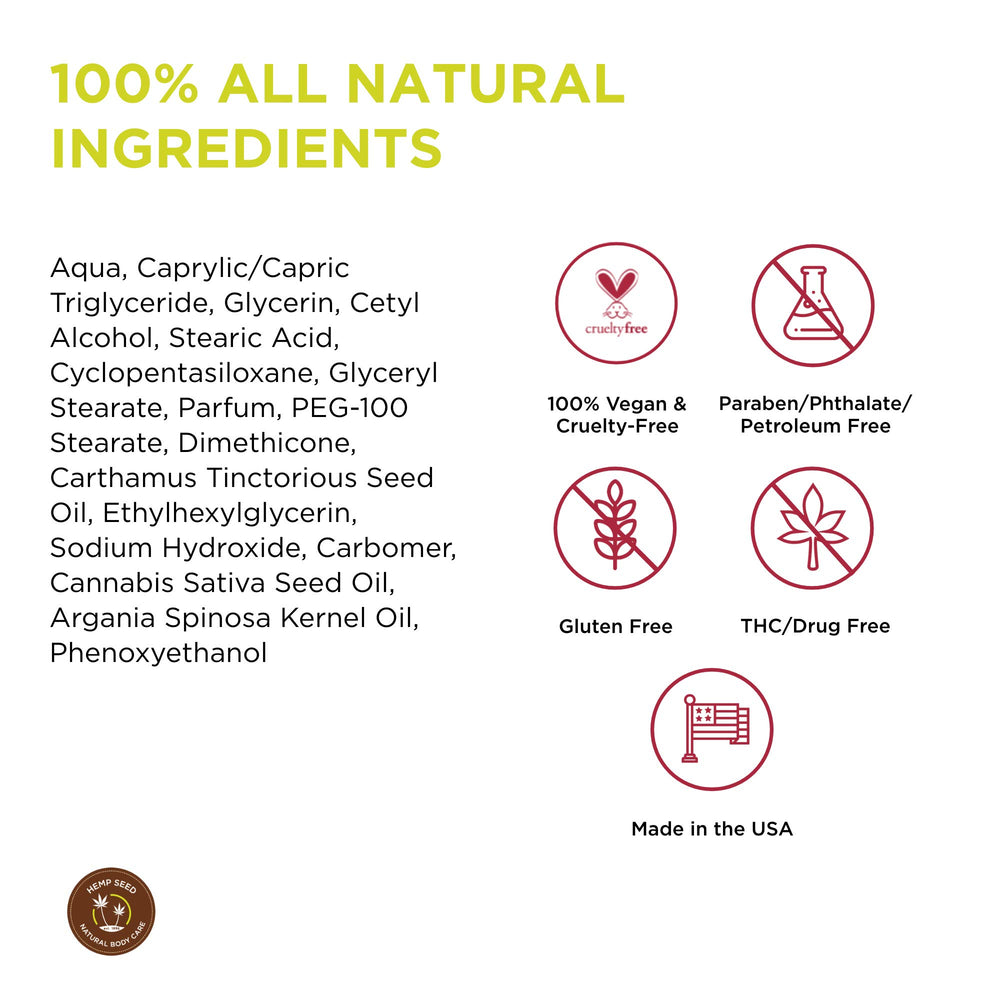 Earthly Body applied to hand demonstrating smooth application and hydration
