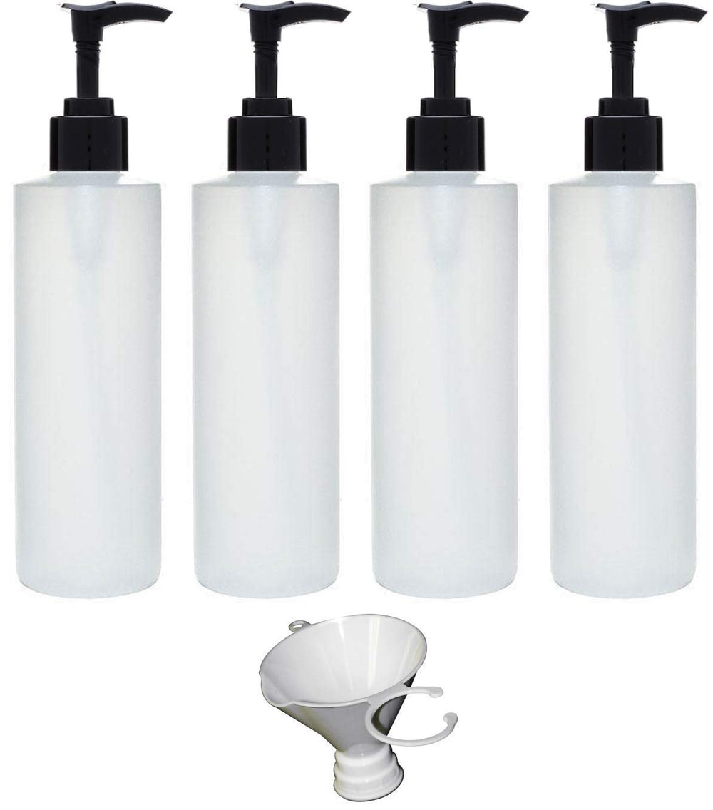 Earth's Essentials front view of four-pack bottles showing neat organization