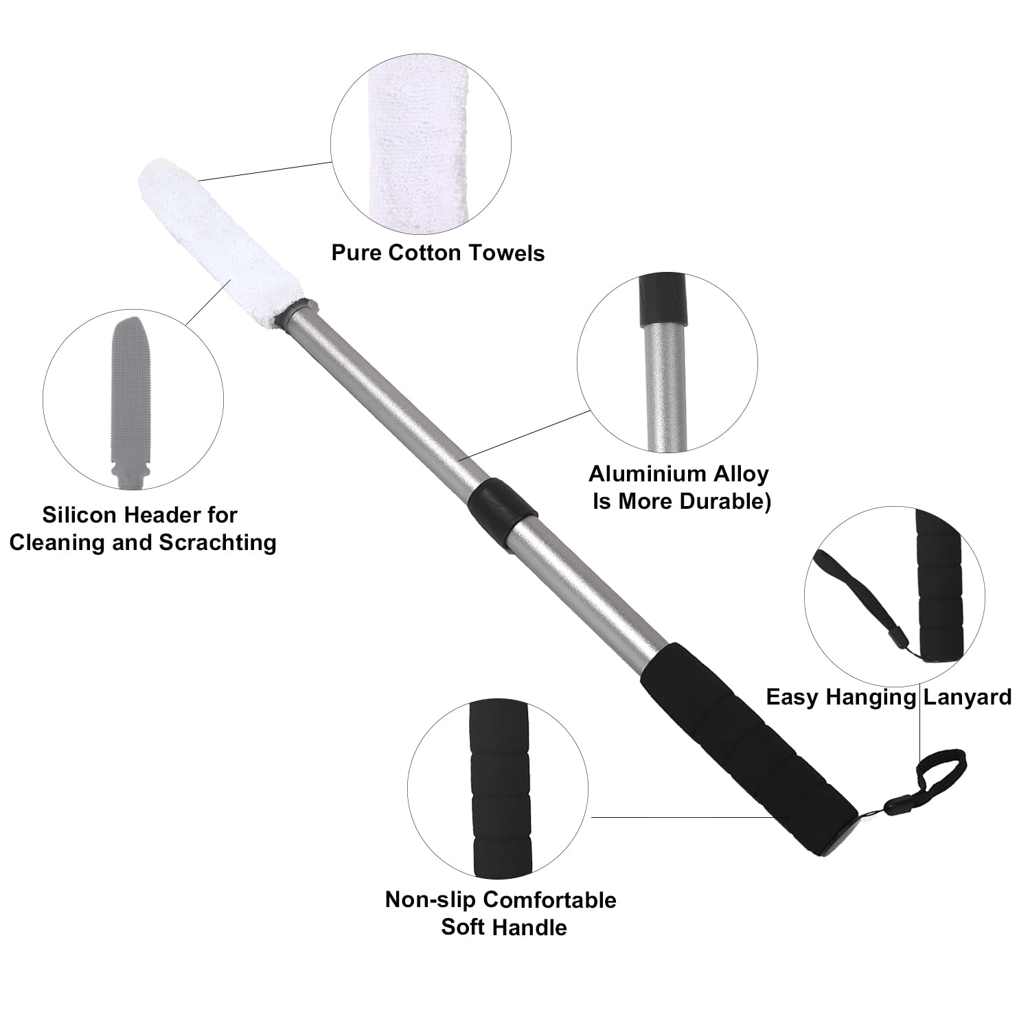 EASACE extended handle in use showing reach and convenience for seniors and limited mobility