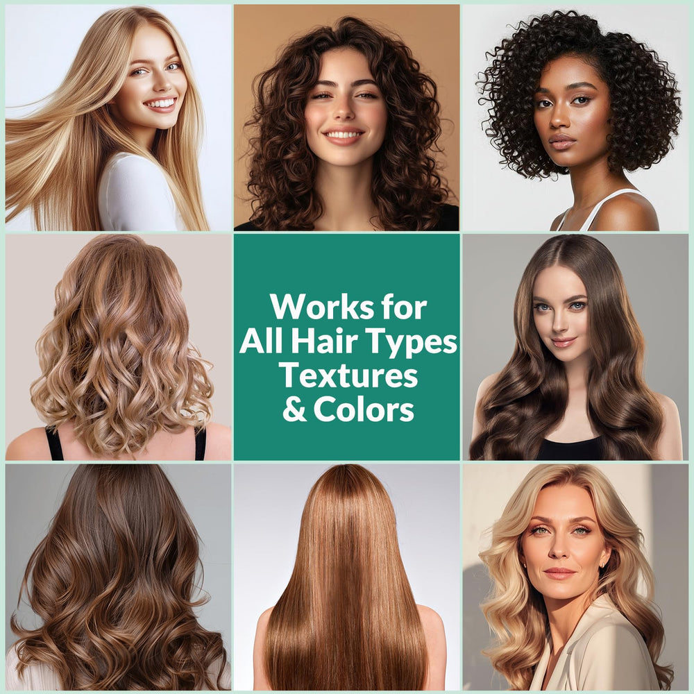 Eastgirl after-treatment hair showing smoother, frizz-controlled shine
