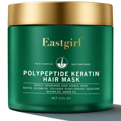 Eastgirl jar front view showing product and packaging benefits