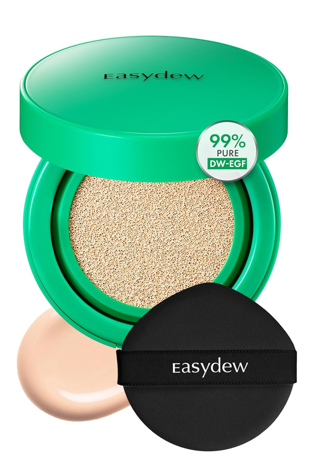 EASYDEW closed compact showing sleek design and portable convenience